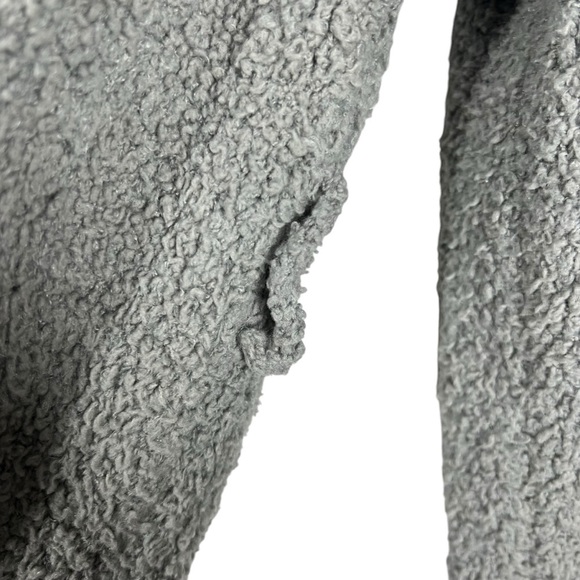 SKIMS L/XL Grey Cozy Long Sleeve Robe Cardigan with Pockets - Picture 5 of 7